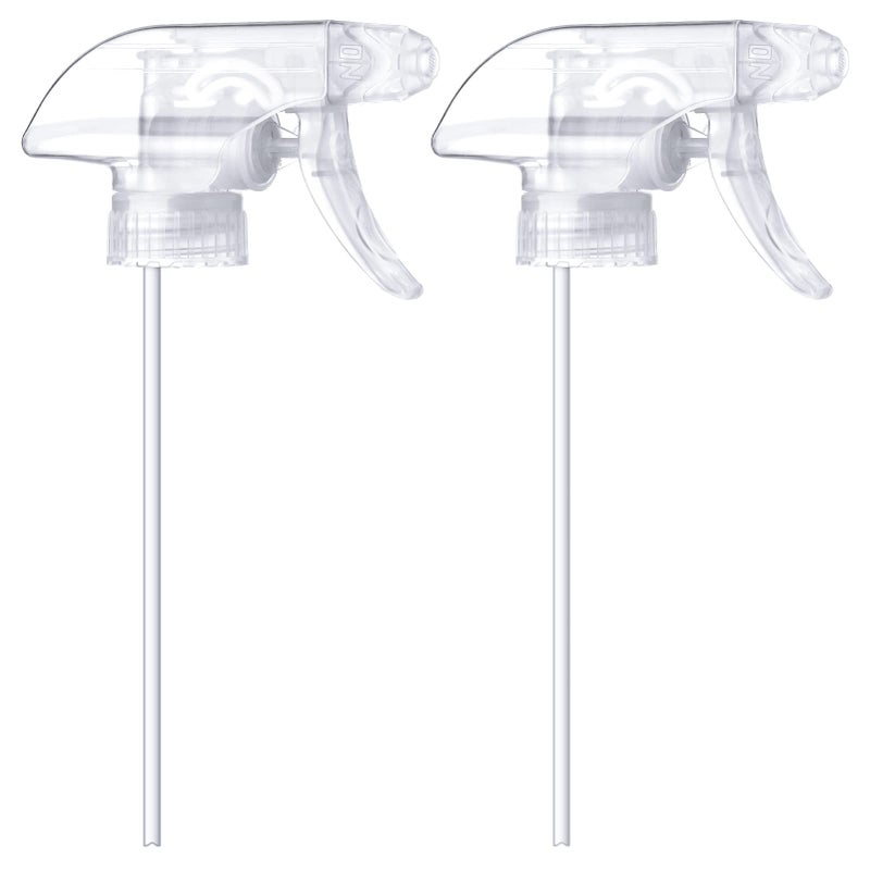 Hethyo Hethyo Foaming Spray Heads Spray Bottle Nozzles Foam Nozzles Plastic Heavy Duty Spray Nozzle Replacement Head Leak Proof Water Bottle Spray Nozzles Adjustable Head Sprayer 2 Pcs 