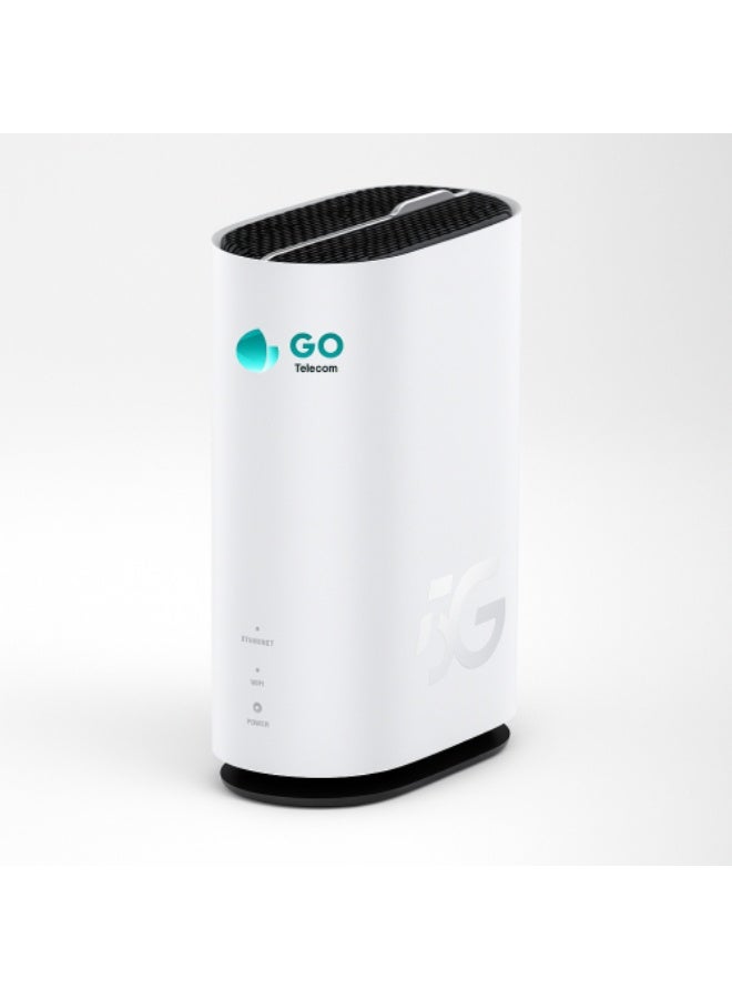 GO Telecom GO ZTE G5C 5G Home Router, Dual band, Up to 1.8 Gbps,With Unlimited 3 Months Internet Subscription, White  3.8      4 Ratings - Image 4