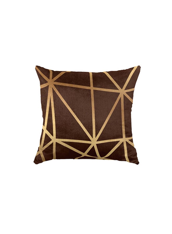 RIZARIES SuperSoft Brown & Copper Throw Pillow - Image 2