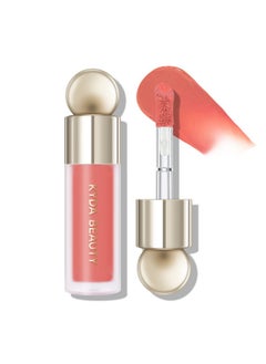 KYDA Liquid Blush Natural Matte Finish Looking Dewy Cheek Tint Moisturizing Lightweight Blendable Feel Soft Cream Face Blush By Ownest Beauty Joy Peach  - Image 1