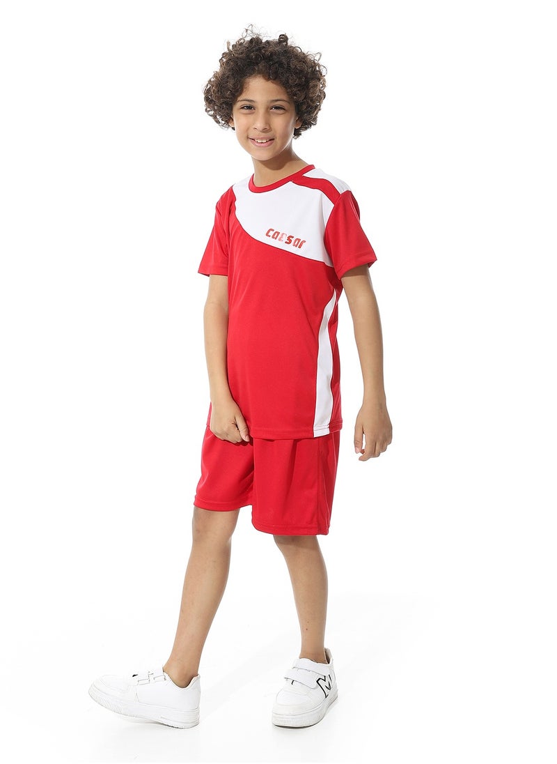 Caesar BoysSport T-Shirt With Short Set  - Image 2