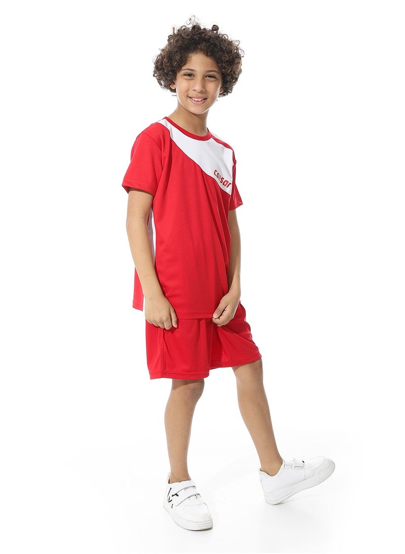 Caesar BoysSport T-Shirt With Short Set  - Image 4