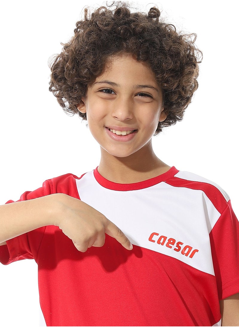 Caesar BoysSport T-Shirt With Short Set  - Image 5