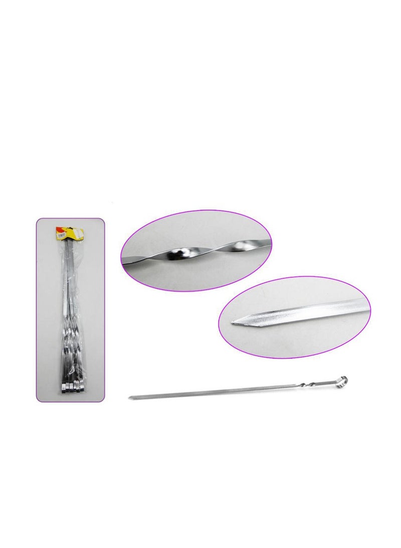 AL QADAH BBQ Skewers 50x1cm.6pcs/Bag - Image 1
