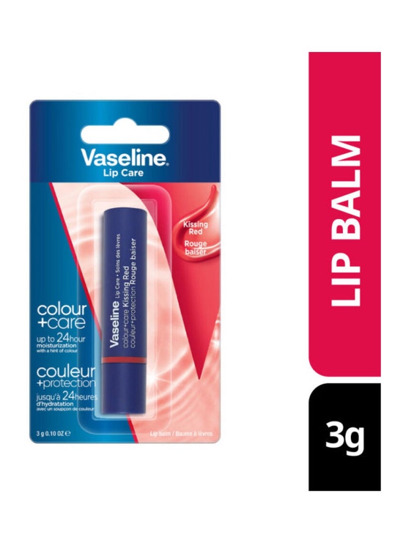Vaseline Lip Balm Red Color 3g