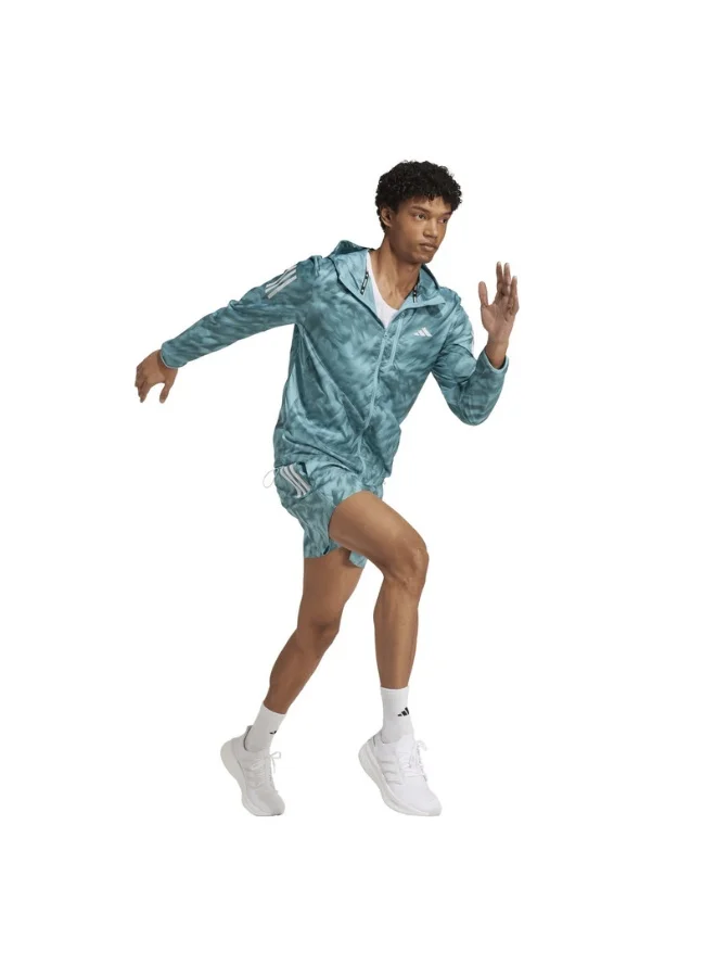 Adidas Otr Aop Short M M Turquoise Running Shorts For Men