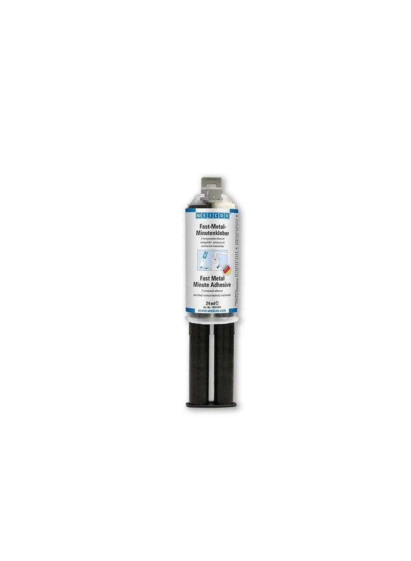 Weicon Weicon Fast Metal Minute Adhesive 24ml Grey