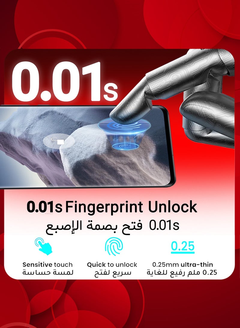 CATANES (For Xiaomi Mi 11 Ultra 5G) 2Pack,Premium Tempered Glass Screen Protector Anti Buble Anti Scratch - Side Black - Image 5