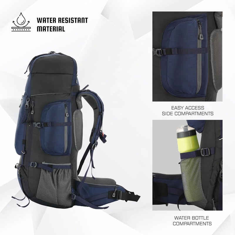 TRAWOC EXPEDITION 80L Travel Backpack - Image 4