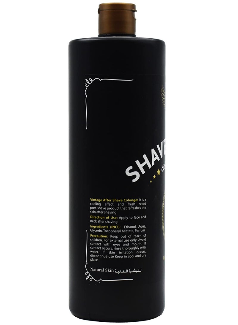 فينتاج كولونيا ما بعد الحلاقة للرجال من Vintage – تهدئ الاحمرار والتهيج – ترطيب وانتعاش لبشرتك – تحمي من الجروح والالتهابات. - Image 5