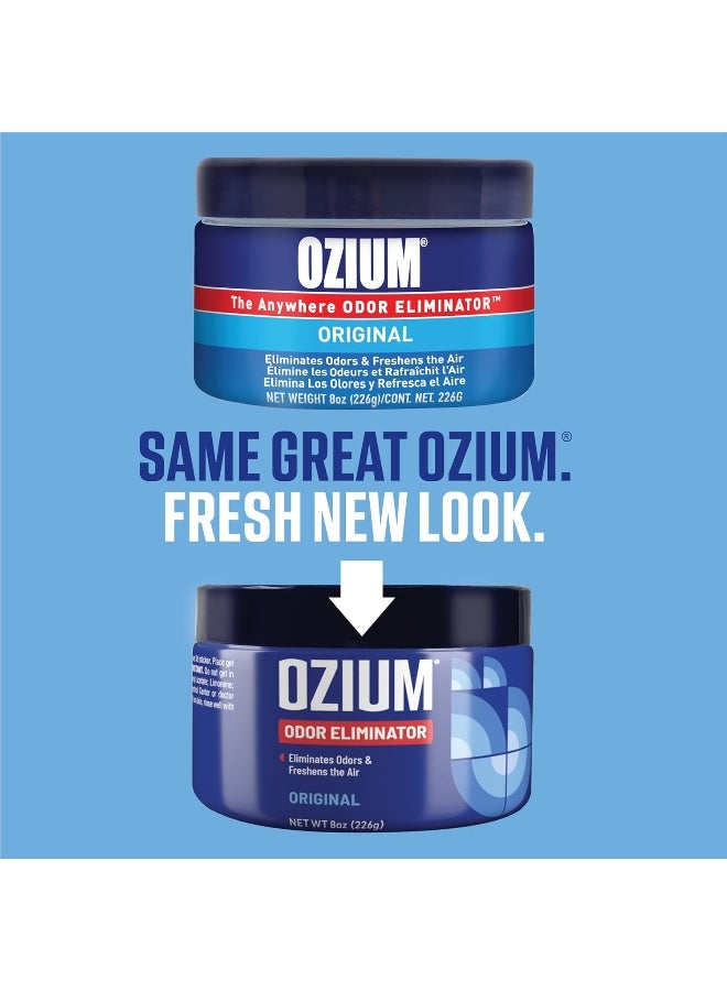 Ozium 8 Oz. Odor Eliminating Gel 6 Pack for Homes, Cars, Offices and More - Image 2