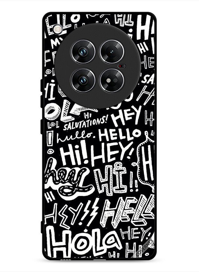 Covernex Infinix Zero 40 Protective Case Cover Hi Hello Tags - Image 1
