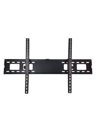 Wall-mounted screen holder with tilt capability for screens from 55 to 90 inches
