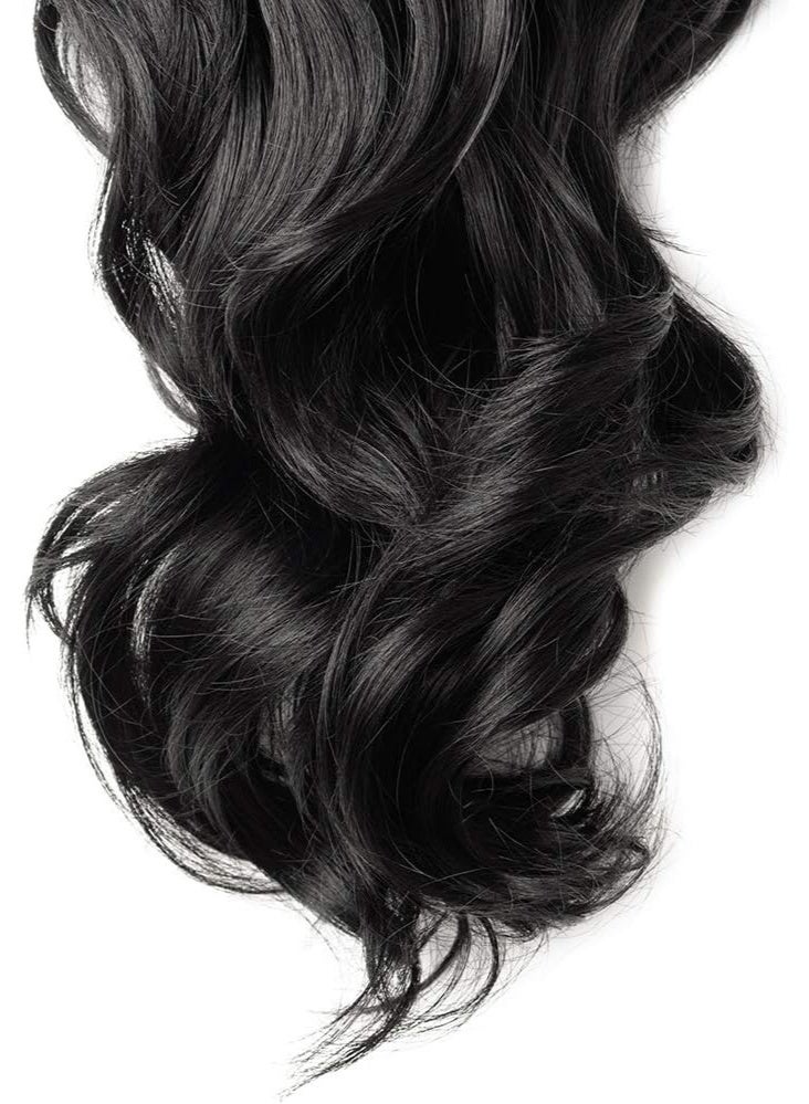 Generic Clip-in Ponytail Extension – 18 Inches Long Curly Wrap Around Hair Piece – Jet Black – Synthetic Heat-Resistant Hair with Claw Clip - Image 4