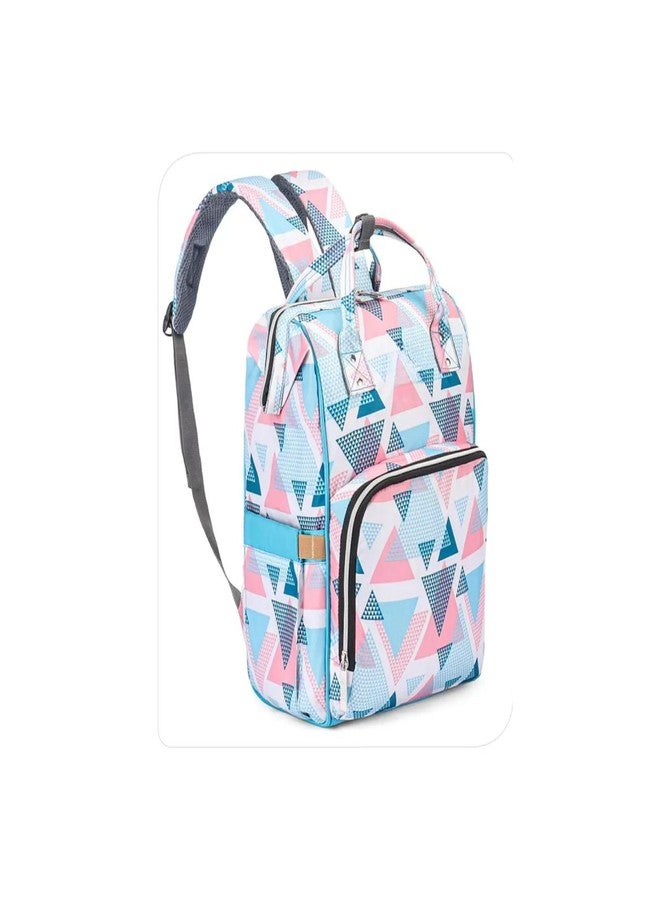 Laee cute baby Diaper Bag for Mothers | Spacious Waterproof Backpack with Multiple Pockets to Easily Organise Baby Essentials, Various Sized Pockets malticolour - Image 1