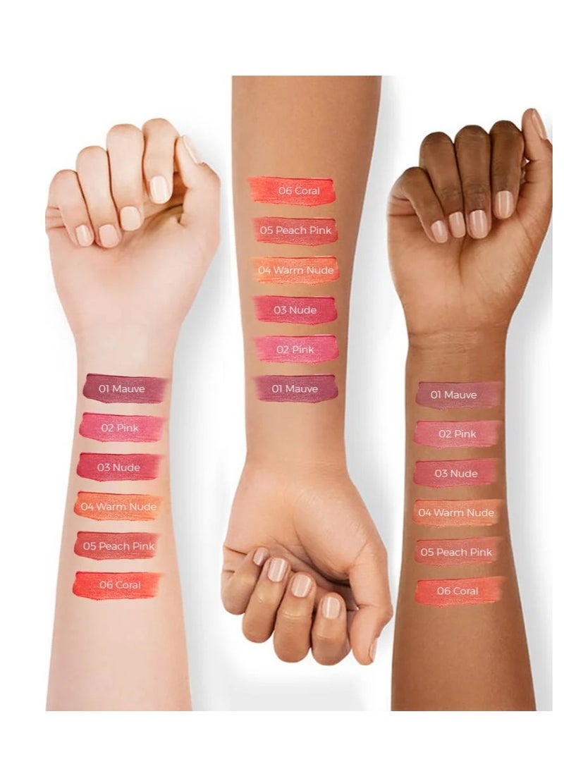 هارتس بلاشر سائل لون طبيعي ولمسة خفيفة - 05 بيتش بينك - Image 3