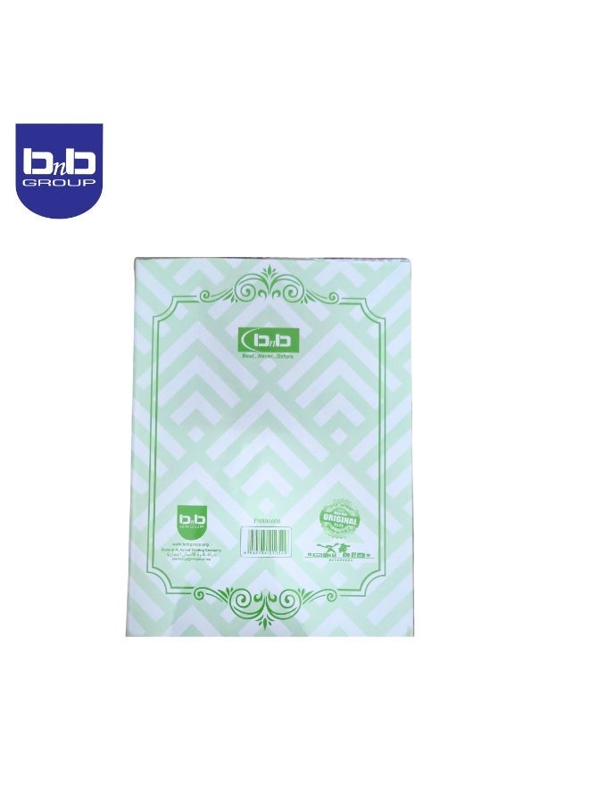 مجموعة بي إن بي Arabic 4 Line  Notebook 80 Sheets Soft Plastic Cover Bundle Pack of 6pcs. - Image 2