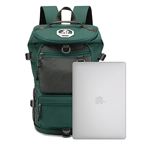 Kalesi Gym Duffle Bag Backpack 4-Way Waterproof with Shoes Compartment for travel Sport Hiking laptop (Green) - Image 5