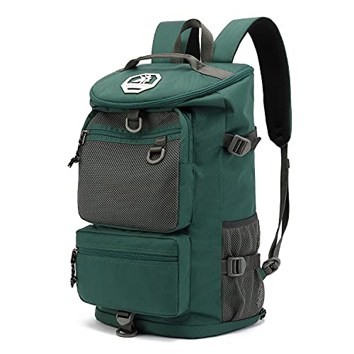 Kalesi Gym Duffle Bag Backpack 4-Way Waterproof with Shoes Compartment for travel Sport Hiking laptop (Green) - Image 1