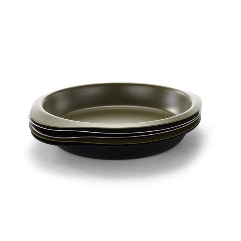Stainless Steel Dinner Plate: Silver, Corrosion-resistant & Durable - Multi-purpose Food, Fruit Container for Home, Outdoor Camping, Hiking, Picnic - Image 2