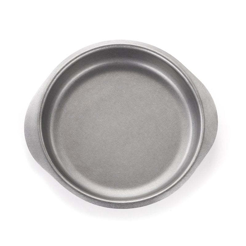 Stainless Steel Dinner Plate: Silver, Corrosion-resistant & Durable - Multi-purpose Food, Fruit Container for Home, Outdoor Camping, Hiking, Picnic - Image 1
