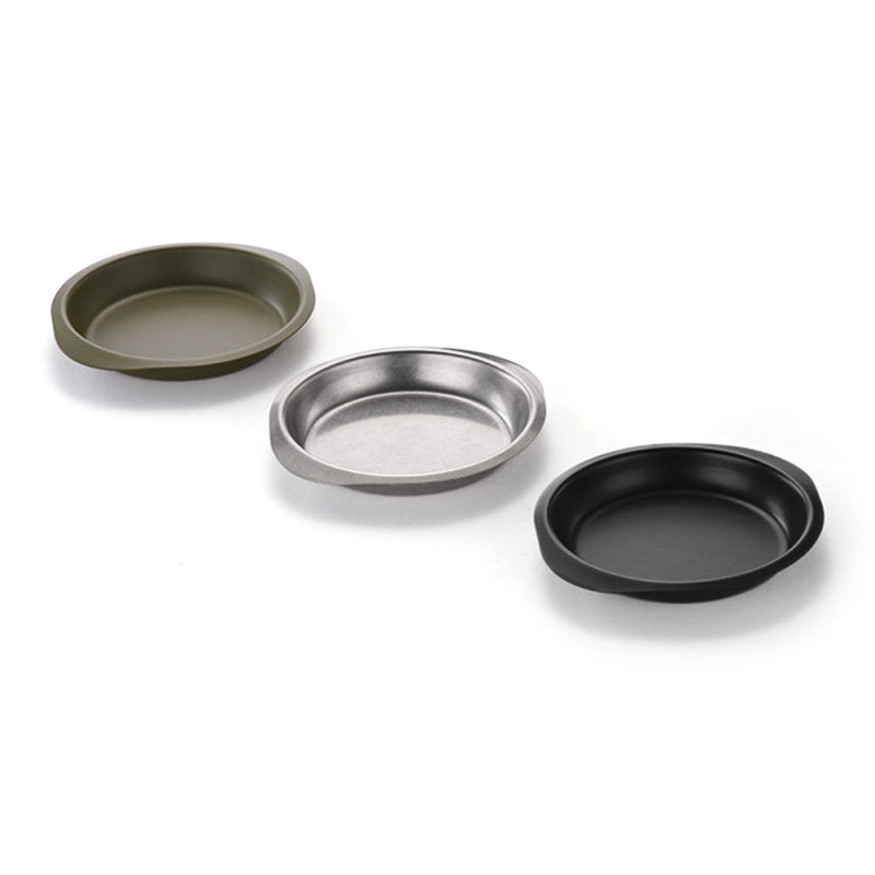 Stainless Steel Dinner Plate: Silver, Corrosion-resistant & Durable - Multi-purpose Food, Fruit Container for Home, Outdoor Camping, Hiking, Picnic - Image 3