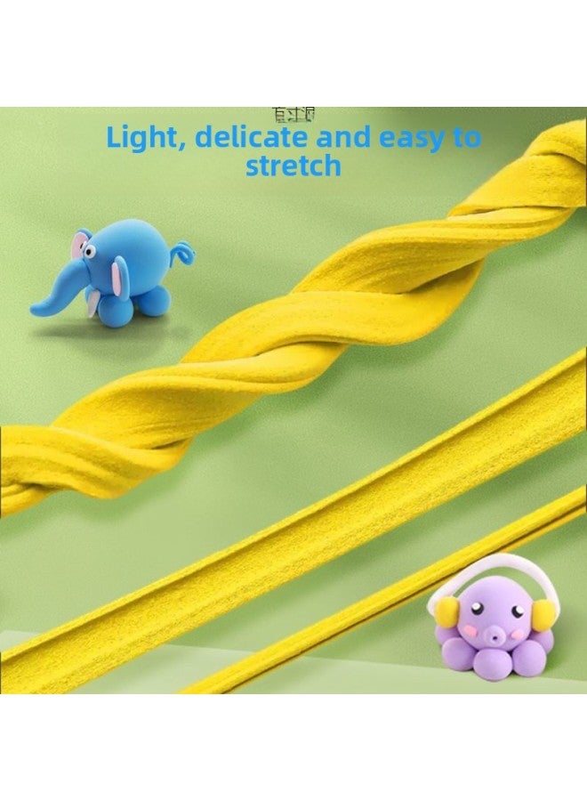 Ultra Light Clay An Plasticine Color Mud DIY Space Mud 12 Color 24 Color 36 Color Boxed Children's Toys Factory-Specifications:12-color Clay Model 【storage Box + 24 Accessories】 - Image 4