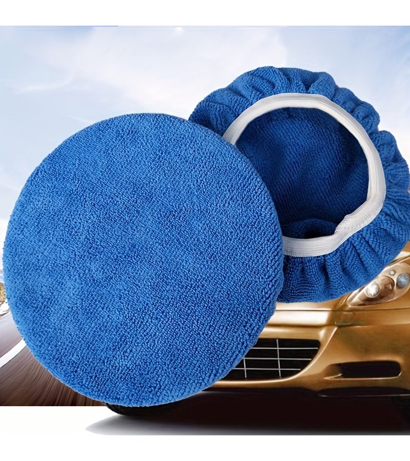 One 5-6in Microfiber Cloth For Car Polishing Waxing Dust Removal Detailing - Image 3