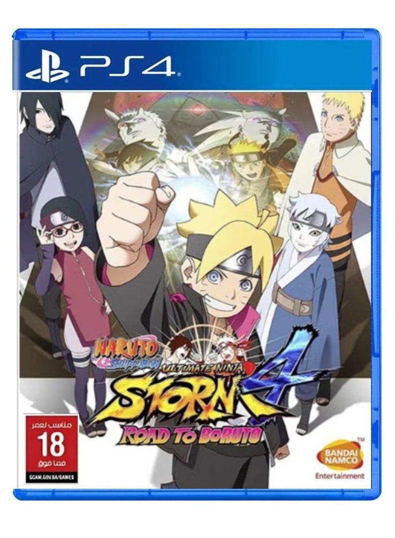 PS4 Naruto Shippuden Ultimate Ninja Storm 4 Road to Boruto PS4 Video Game - Image 1
