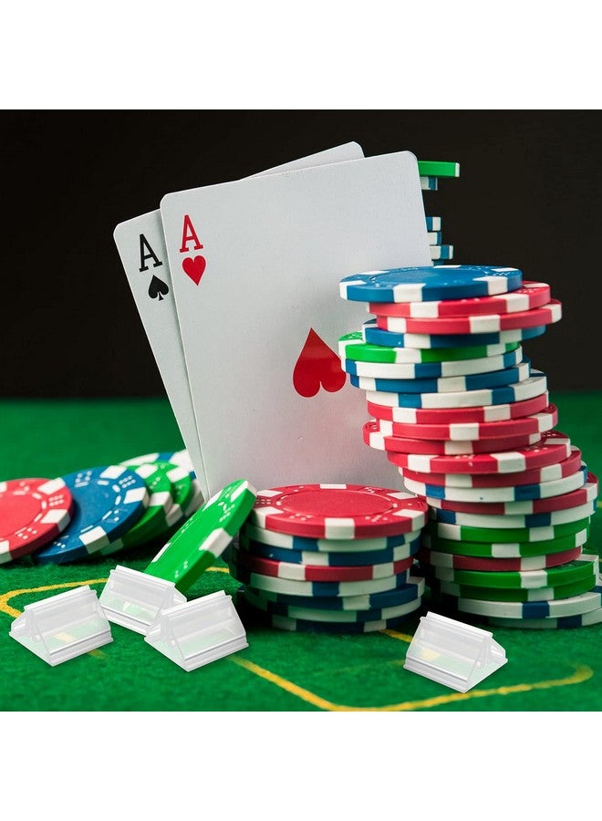 Maitys 30 Pieces Game Card Stands Plastic Card Stands DIY Board Stand for Party Favor (Transparent) - Image 5