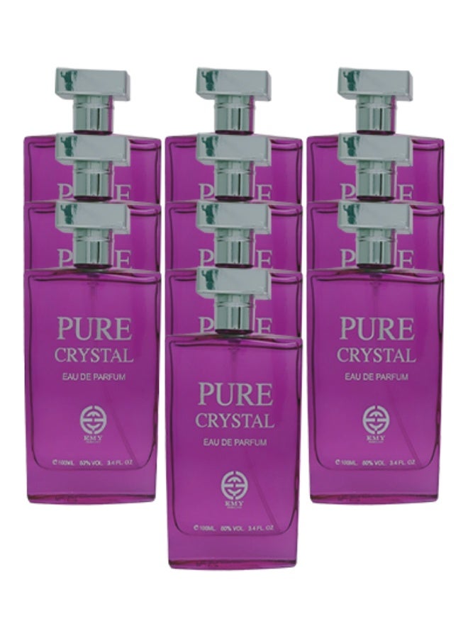 EMYC 10 Pieces Pure Crystal Perfume For Women 100ml EDP - Image 1
