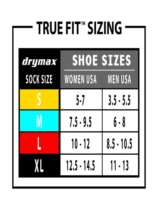 Drymax Running Lite-Mesh No Show Tab (Dark Gray, Small) - Image 3