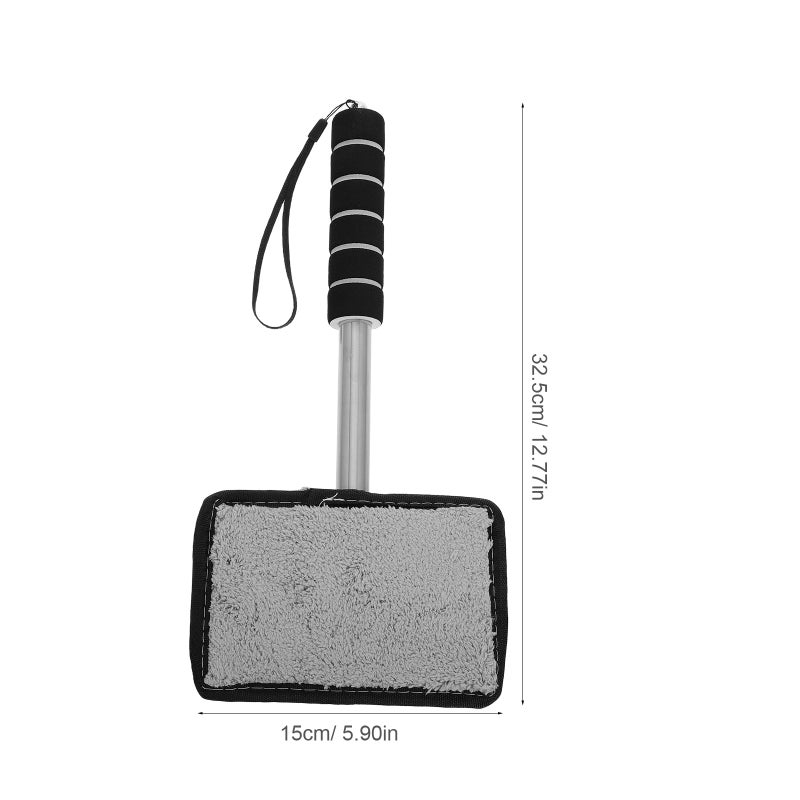 Side Mirror Cleaner Retractable Car Rearview Mirror Brush Window Cleaner Portable Vehicle Accessories For Rainy Foggy Weather - Image 3
