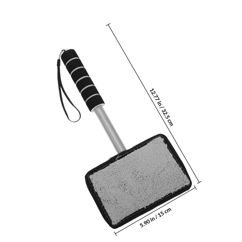 Side Mirror Cleaner Retractable Car Rearview Mirror Brush Window Cleaner Portable Vehicle Accessories For Rainy Foggy Weather - Image 2
