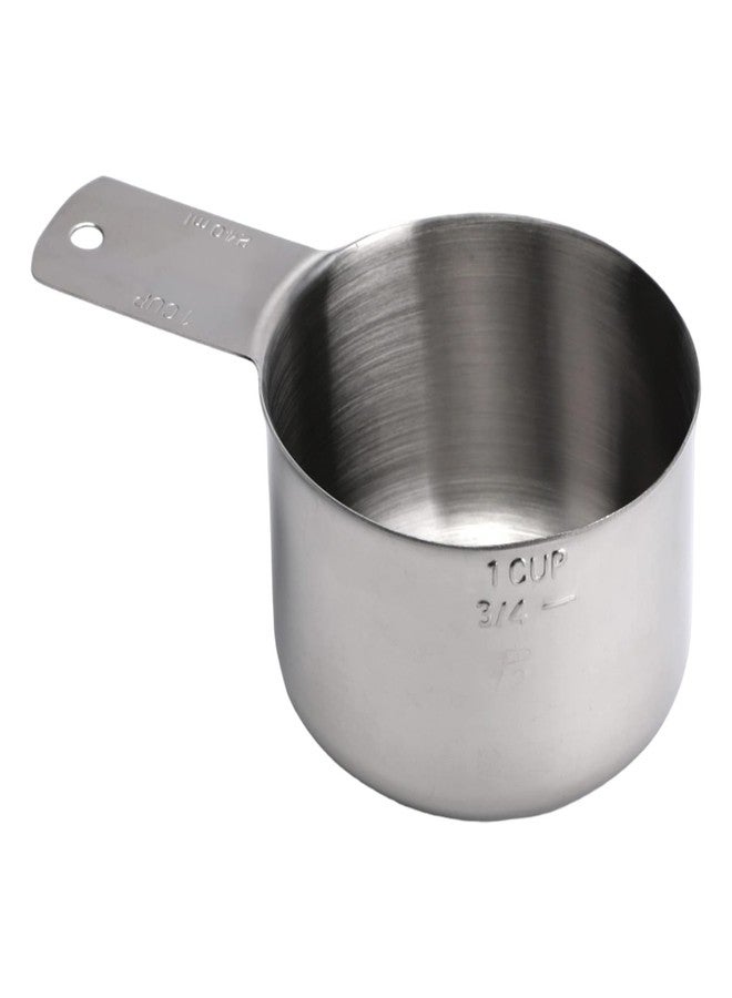 Gallipower 1Cup Single Measuring Cup,Stainless Steel Measure Scoop,Single Measure Cups,Kitchen Gadgets,Metal Measure Scoop for Cooking Baking(240ml,8oz) - Image 1
