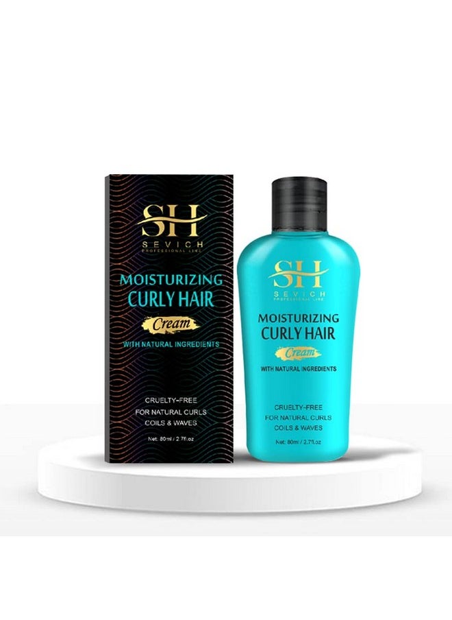 Sevich - Evich Moisturizing Curl Hair Cream Curl Hair Defining & Enhancing Lotion Moisture Curling Styling Cream For Wavy Dry Or Damaged Hair 2.7Floz - Image 1