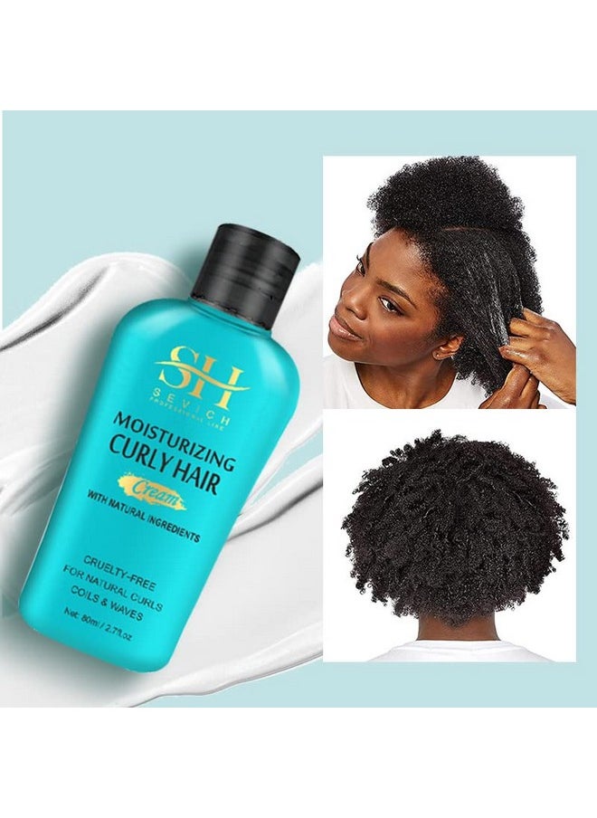 Sevich - Evich Moisturizing Curl Hair Cream Curl Hair Defining & Enhancing Lotion Moisture Curling Styling Cream For Wavy Dry Or Damaged Hair 2.7Floz - Image 1
