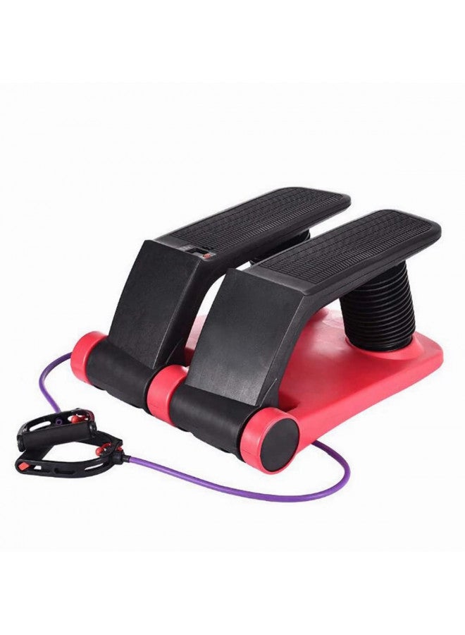 E-Found E-Found Stepper Climber Fitness Machine, Air Stair Climber Stepper Machine, Cardio Training Step Climber Machine Adjustable Fitness Exercise Machine Resistance Bands, Comfortable Foot Pedals - Image 3
