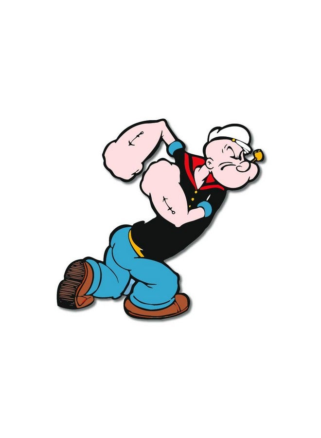 Bhai Please Popeye The Sailor Wooden Fridge Magnet Fun Comic Character Gift and Decoration | Attractive Cartoon Theme Magnet for Indoor Decoration (Pack of 1) - Image 1