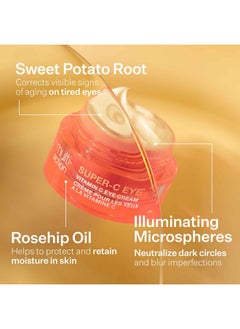 Strivectin StriVectin Super-C Eye Vitamin C Eye Cream, Brightening & Firming, Boost Skin Dullness with Hyaluronic Acid, 0.51 Oz  - Image 4