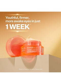 Strivectin StriVectin Super-C Eye Vitamin C Eye Cream, Brightening & Firming, Boost Skin Dullness with Hyaluronic Acid, 0.51 Oz  - Image 2