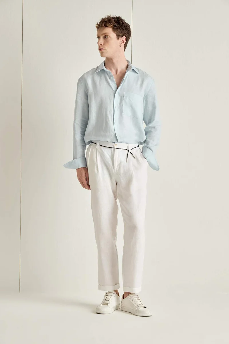 ديفاكتو 100% Linen Shirt