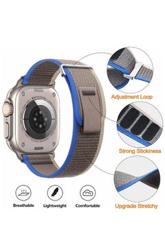 linkship 5 Pack Alpine Loop Bands for Apple Watch Ultra/SE/Series 8-1 - Adjustable Nylon Strap with Titanium G-Hook - Sweat & Water Resistant  - Image 4