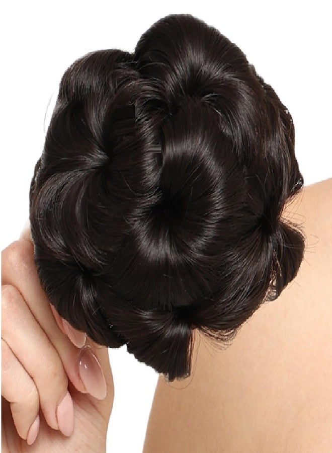 BeatStock Clutcher Hair Juda Bun For Women and Girls in Brown Color - Image 1