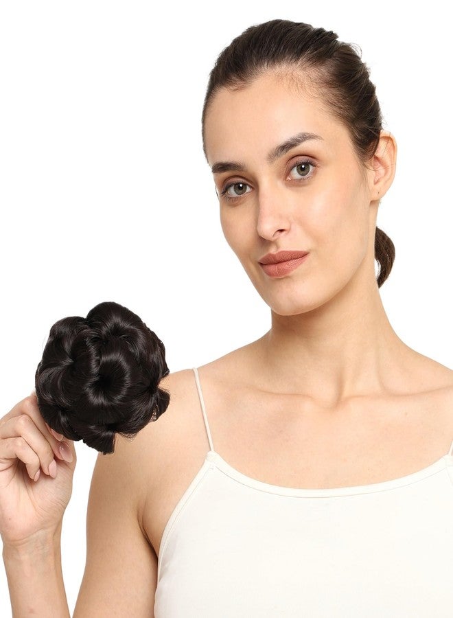 BeatStock Clutcher Hair Juda Bun For Women and Girls in Brown Color - Image 4