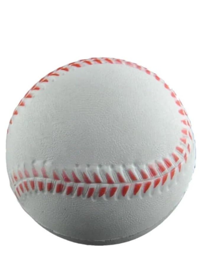 MySouq-Store Hot Hand Wrist Exercise Ball Baseball Shape Stress Relief Relaxation Squeeze Soft Foam Ball 6CM - Image 3