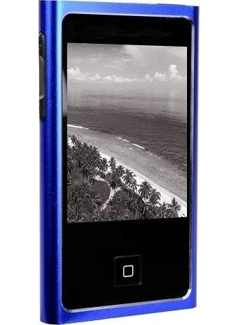 eclipse - Touch Pro 4gb Mp3 USB 2.0 Digital Music/video Player W/fm & 2.4" LCD-Blue - Image 1