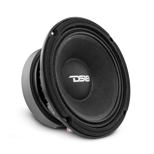 DS18 6XL600-4 XL 6.5" Mid-Range Loudspeaker 300 Watts RMS, 600 Watts Max Power, 4-Ohm, Pro Car Audio Speakers 6.5 inches, Great for Car/Truck Stereo Sound System - 1 Speaker - Image 1