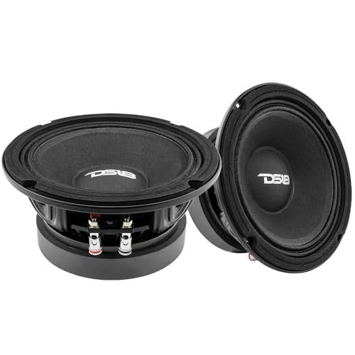 DS18 6XL600-4 XL 6.5" Mid-Range Loudspeaker 300 Watts RMS, 600 Watts Max Power, 4-Ohm, Pro Car Audio Speakers 6.5 inches, Great for Car/Truck Stereo Sound System - 1 Speaker - Image 4