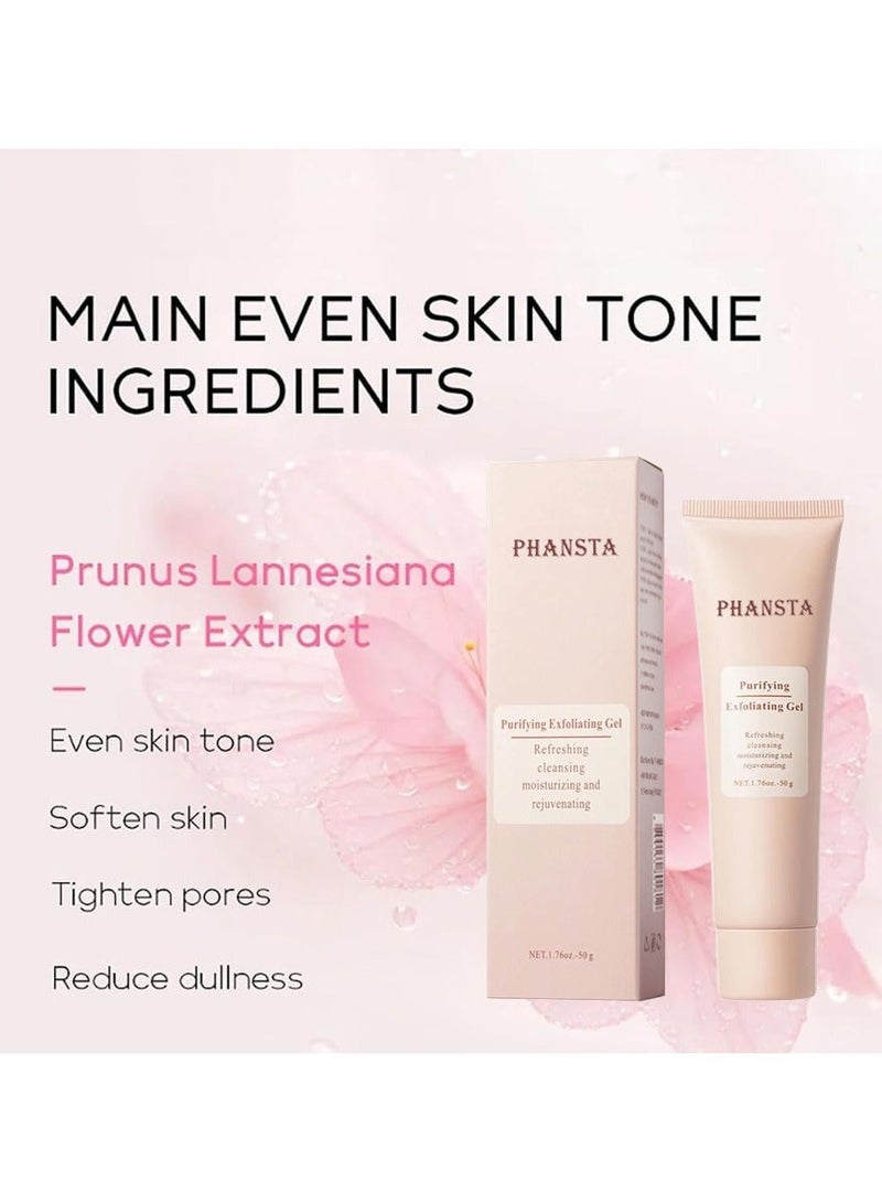 PHANSTA Exfoliating Pore Cleansing Gel 50g - Image 3